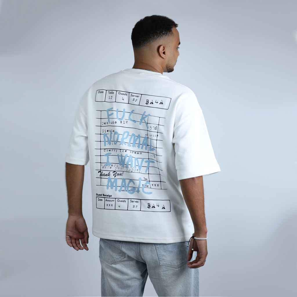Oversized Heavyweight T-Shirt RECEIPT