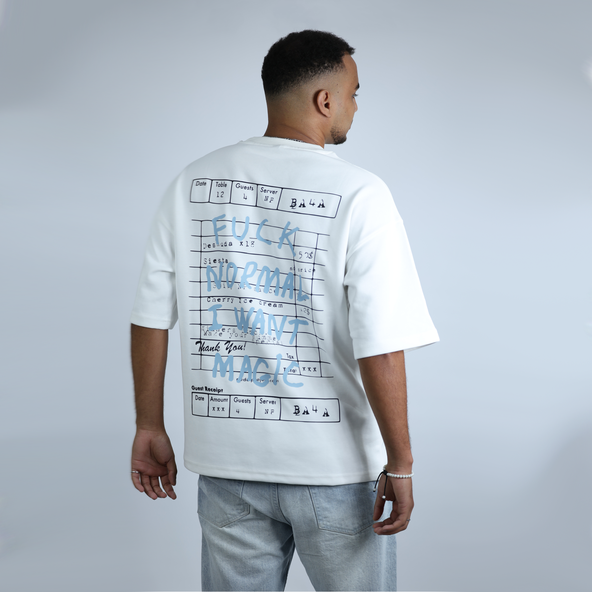 Oversized Heavyweight T-Shirt RECEIPT