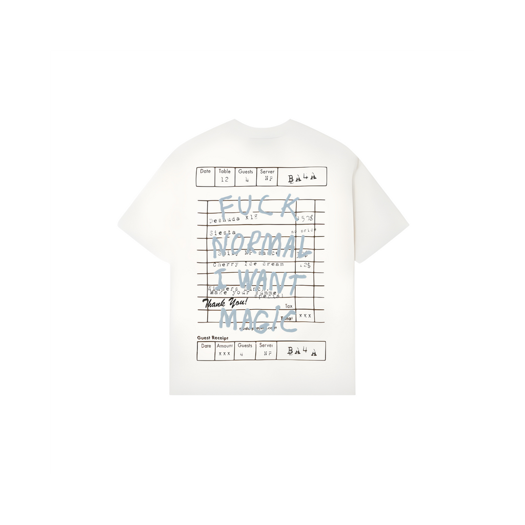 Oversized Heavyweight T-Shirt RECEIPT